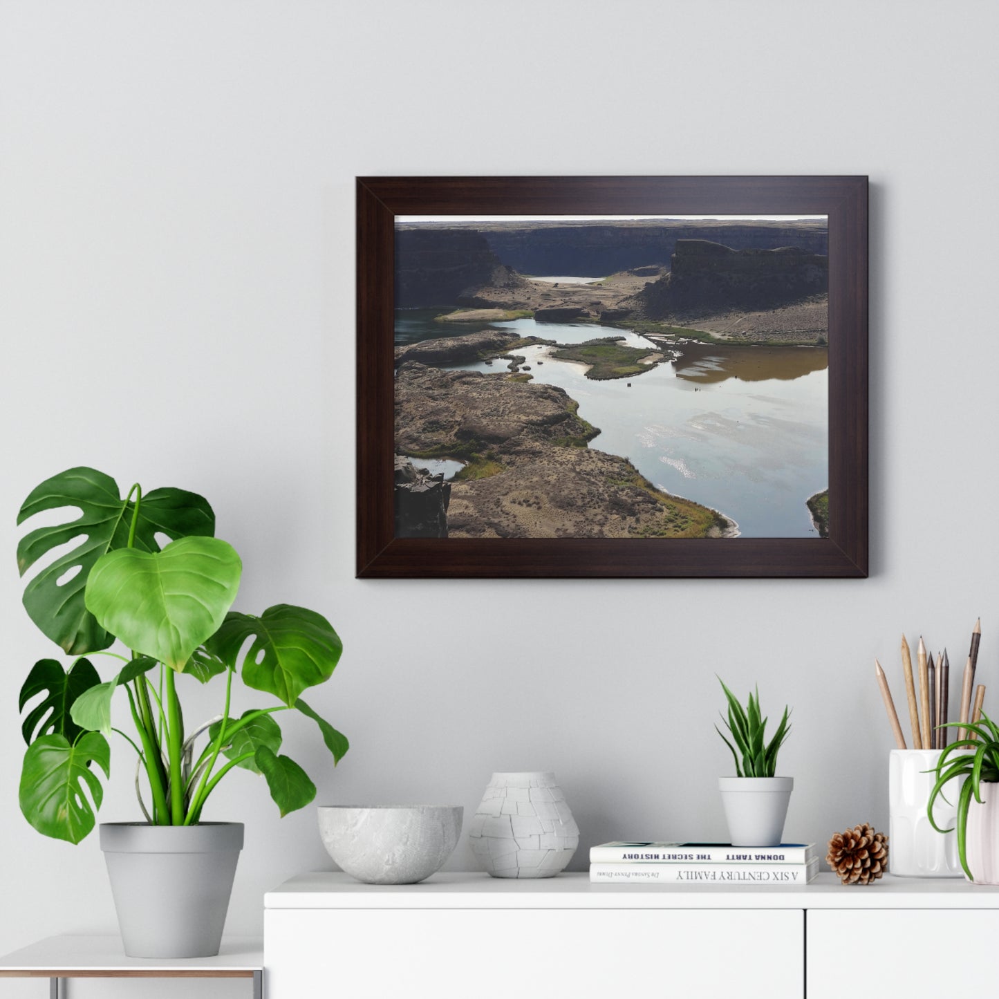 Reminisce of Ancient Thunder - Framed Horizontal Poster