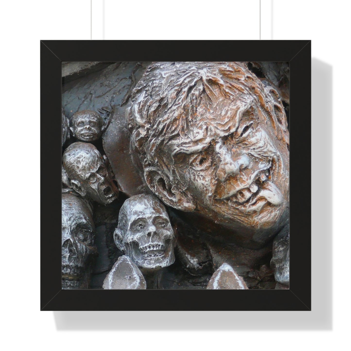 Waiting for the King - Framed Vertical Poster