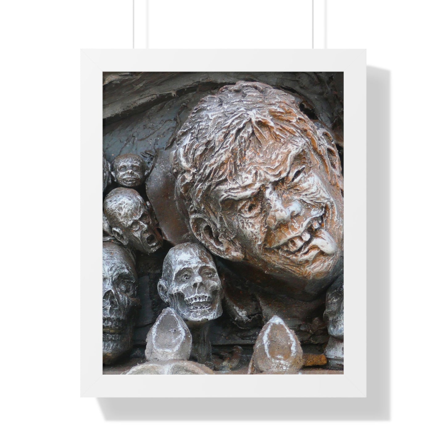 Waiting for the King - Framed Vertical Poster