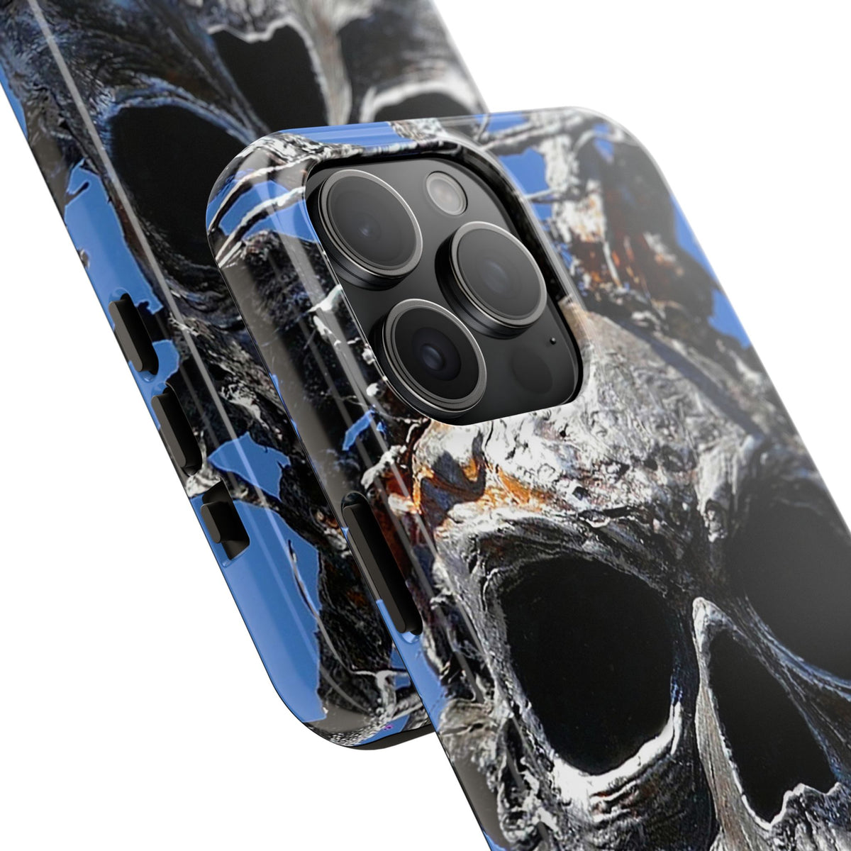 Skull Warrior Stare - Tough Phone Cases