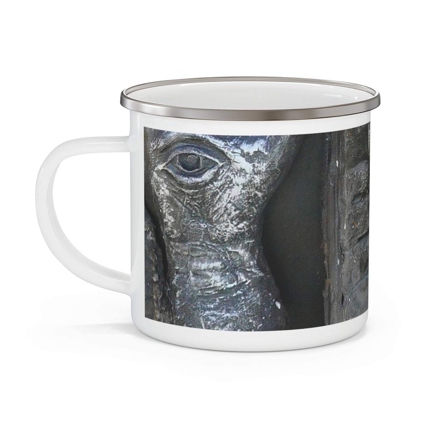 Cosmic Laughter - Enamel Camping Mug 12oz