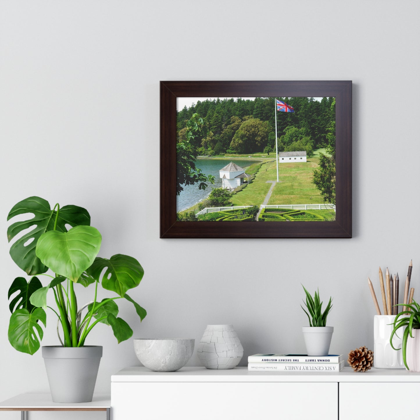 Magnificent Grandiose Views - Framed Horizontal Poster
