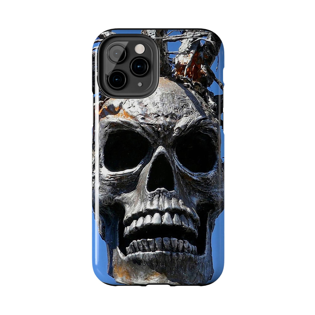 Skull Warrior Stare - Tough Phone Cases