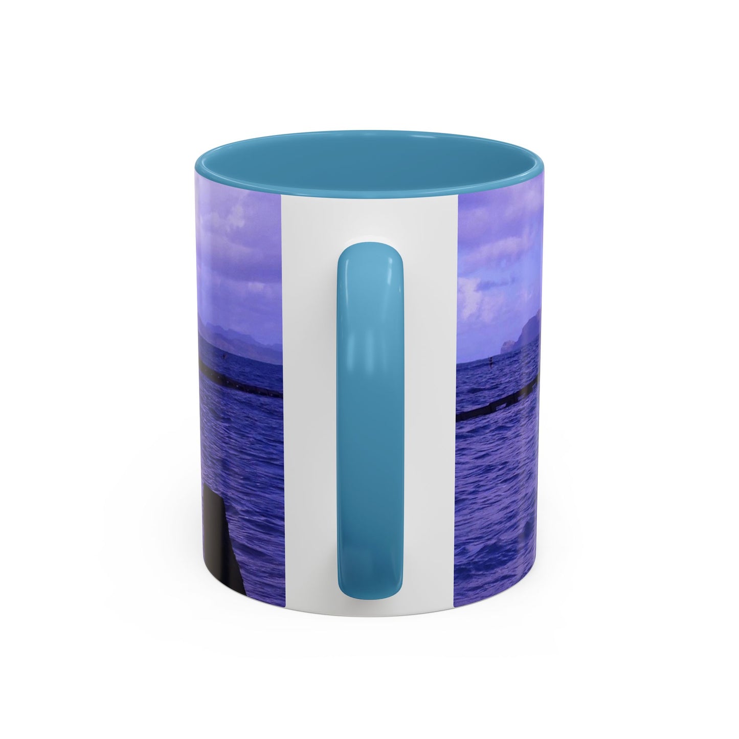 Wade To Chinaman's Hat - Accent Coffee Mug (11, 15oz)