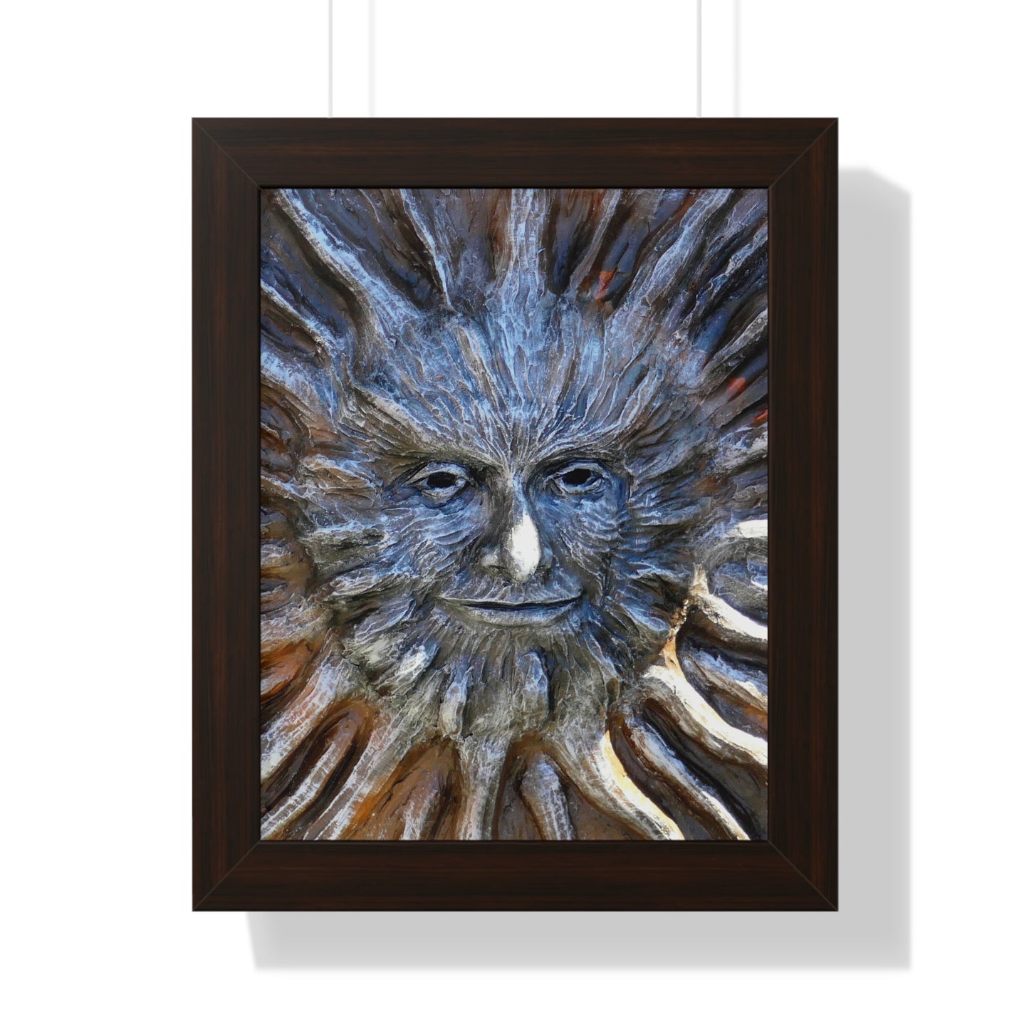 Sun God - Framed Vertical Poster