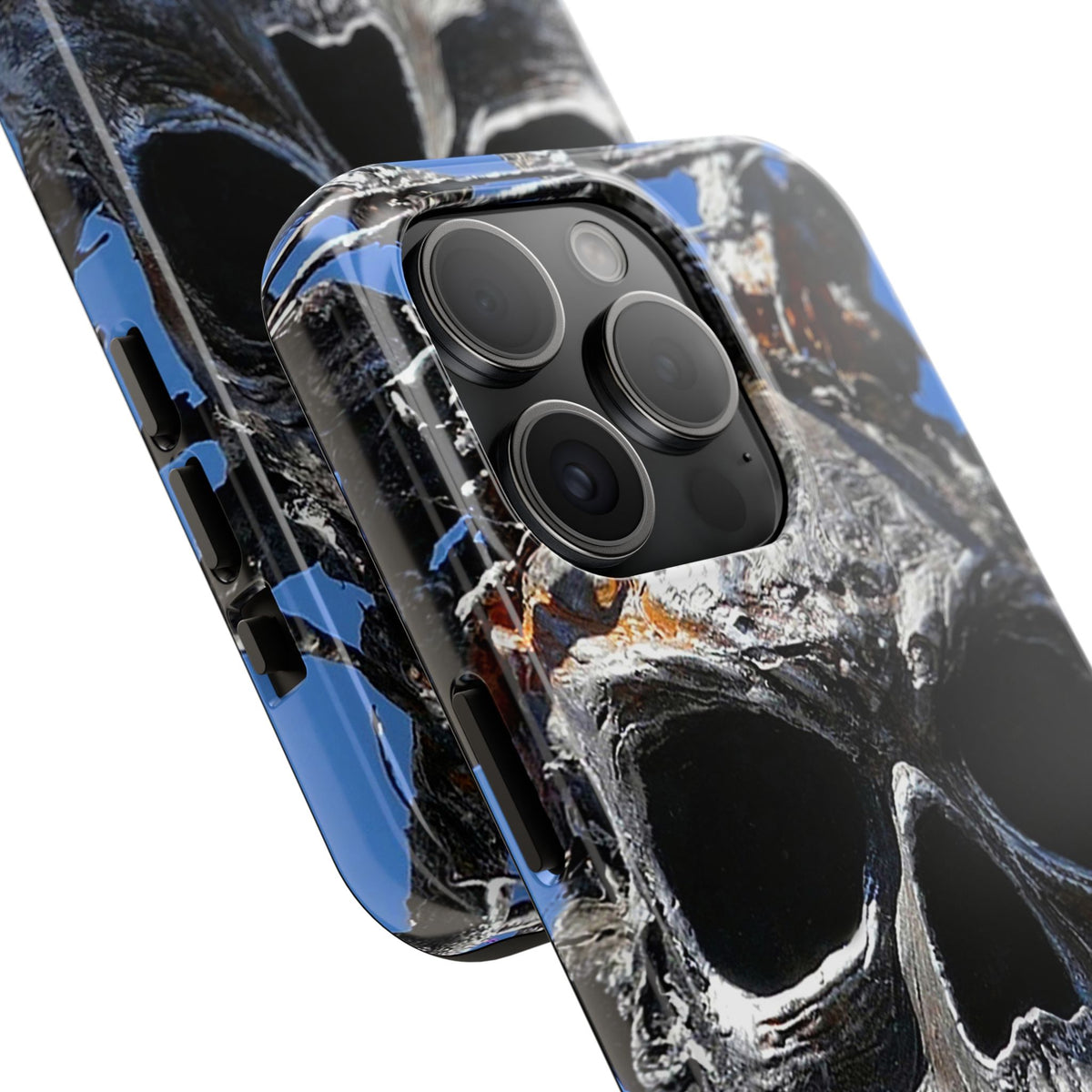 Skull Warrior Stare - Tough Phone Cases