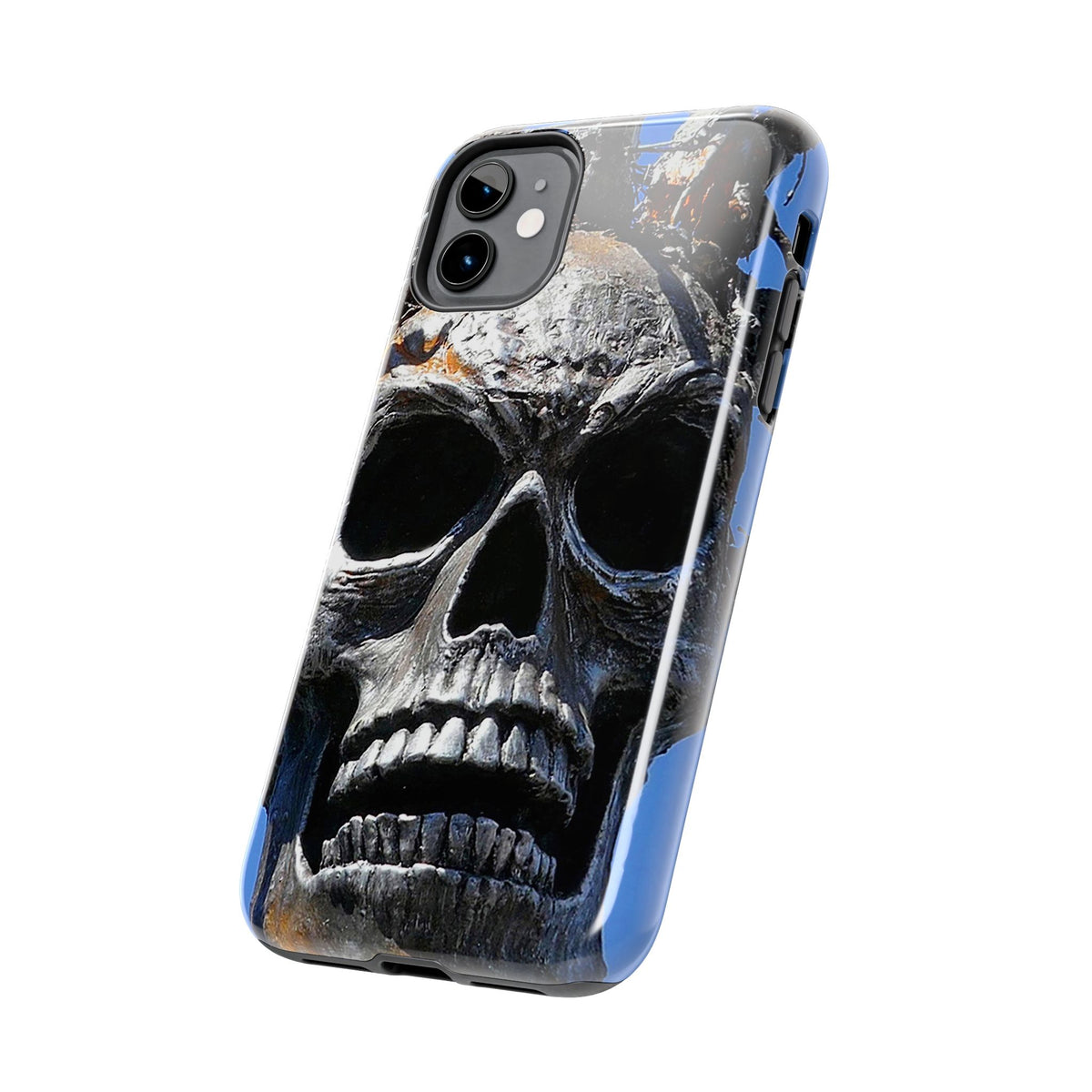 Skull Warrior Stare - Tough Phone Cases