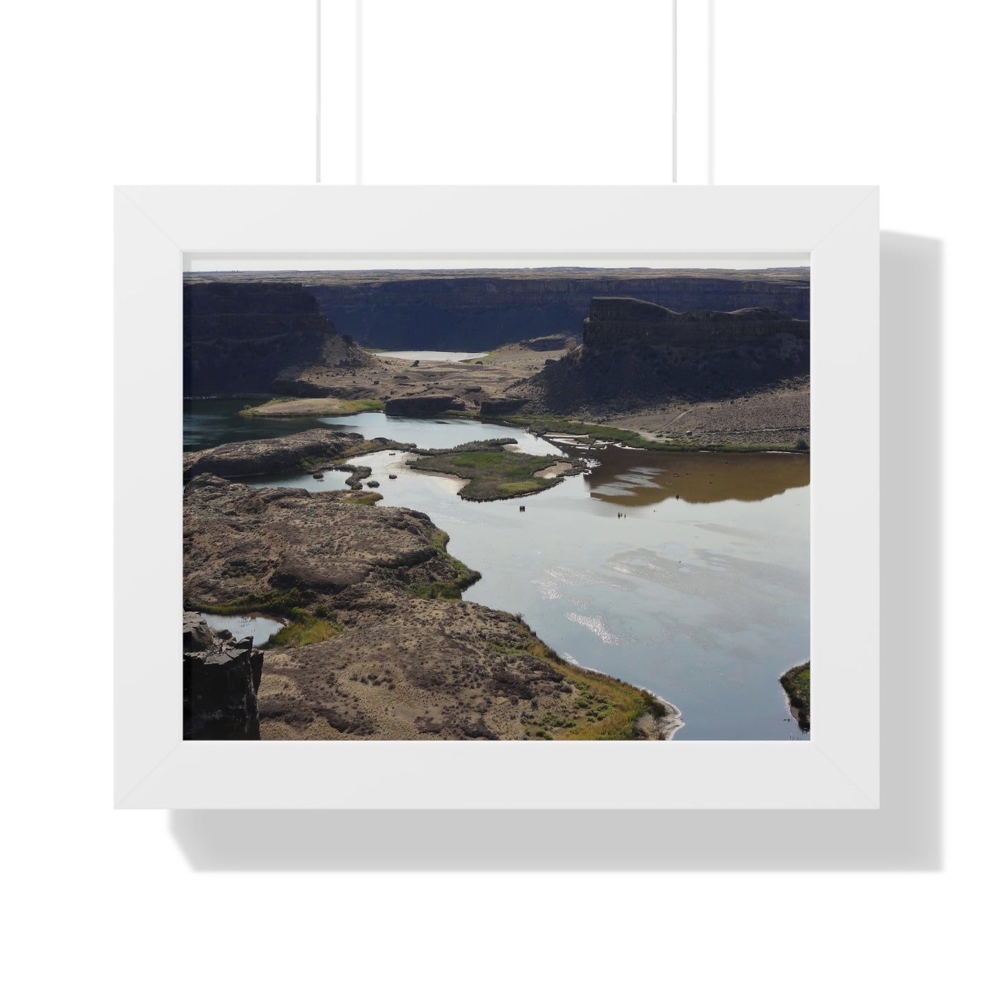 Reminisce of Ancient Thunder - Framed Horizontal Poster