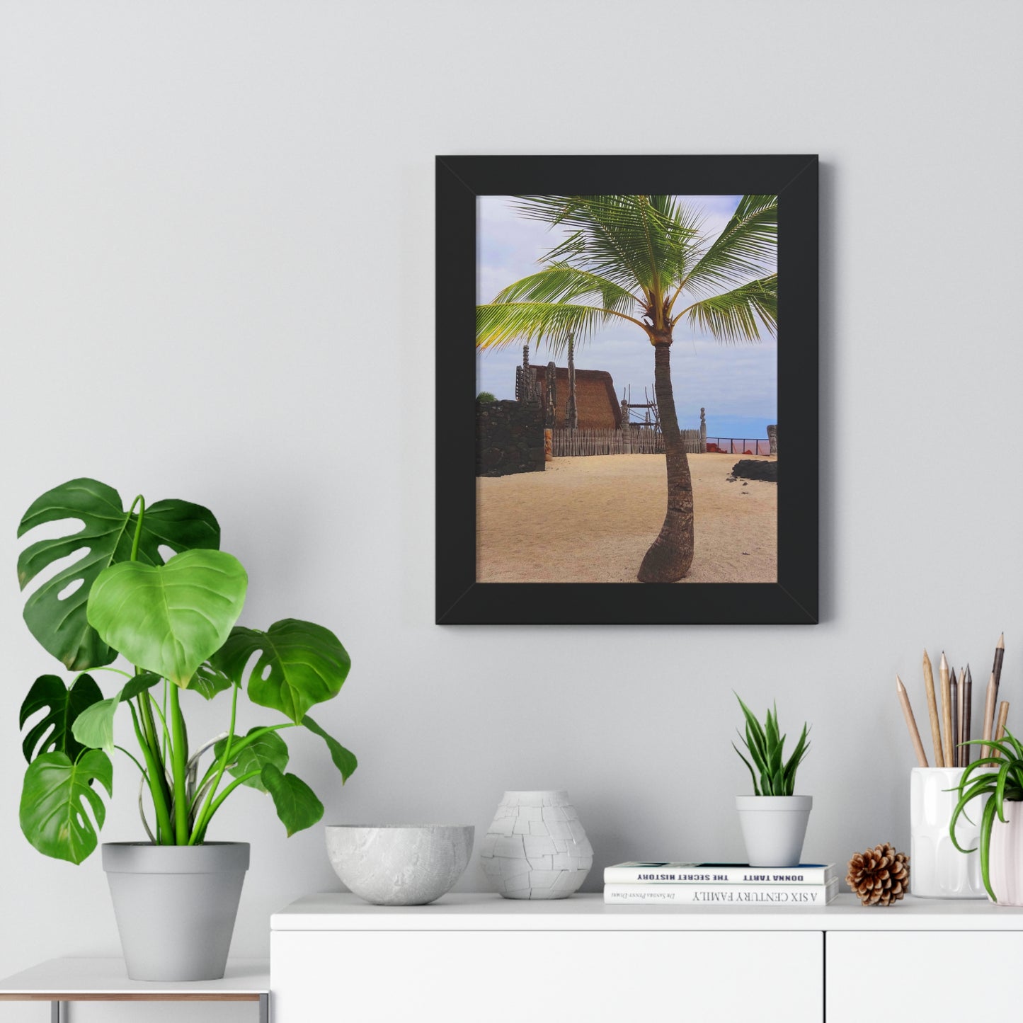 Florescence Hale O Keawe - Framed Vertical Poster