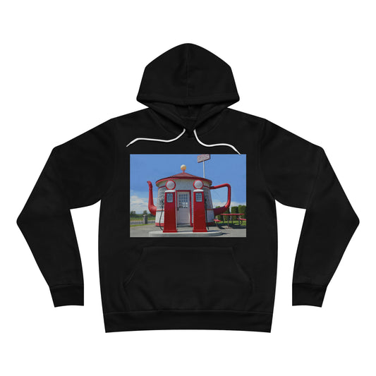Awesome Teapot Dome Service Station - Unisex Sponge Fleece Pullover Hoodie