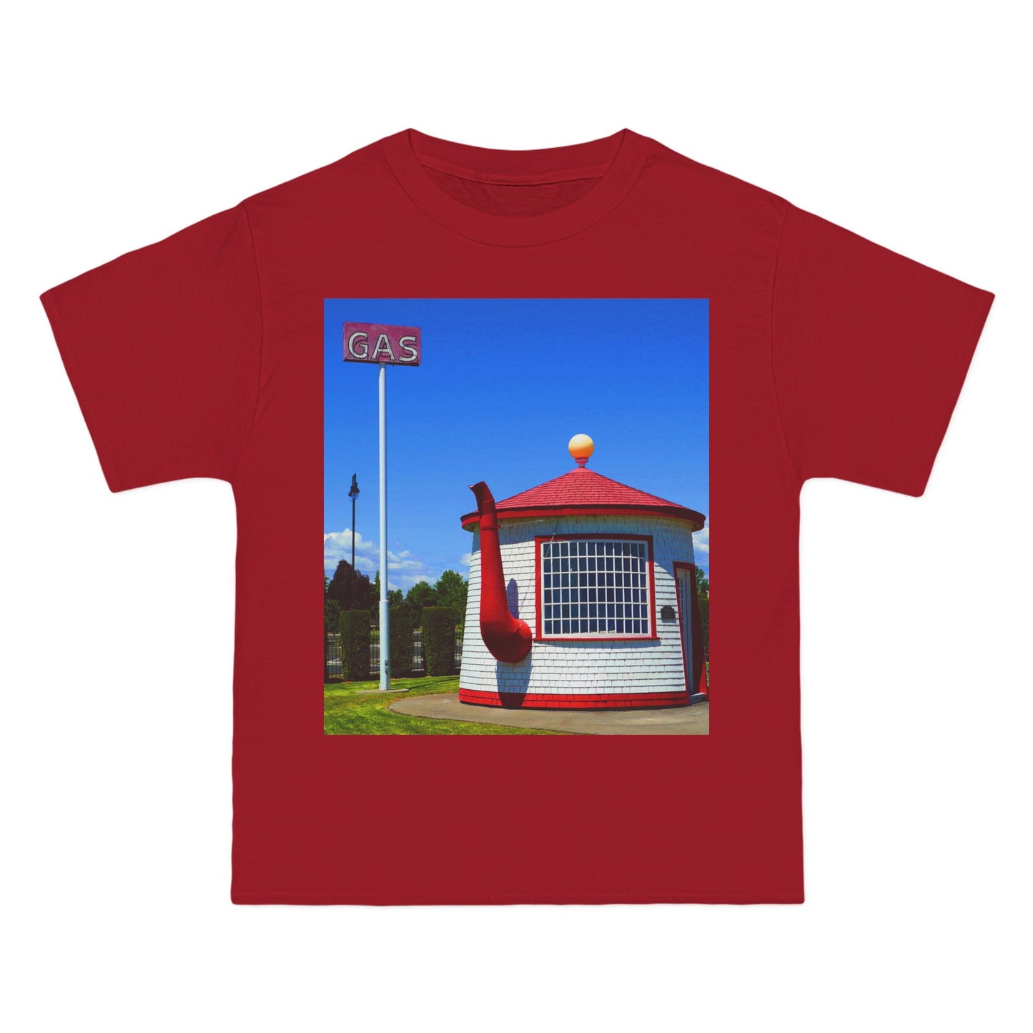 Historic Teapot Dome Service Station - Beefy-T Short-Sleeve T-Shirt