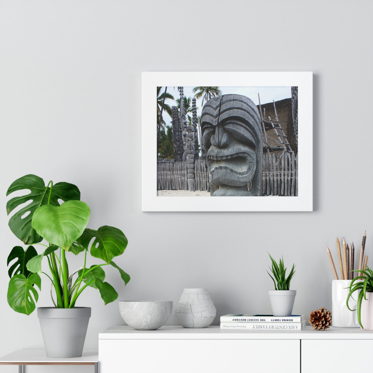 Fierce Guardian - Framed Horizontal Poster