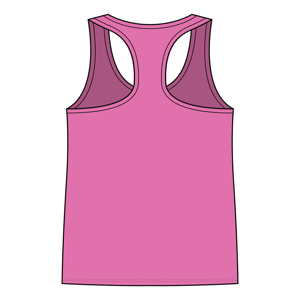Island Love - Women's Jersey Racerback Tank