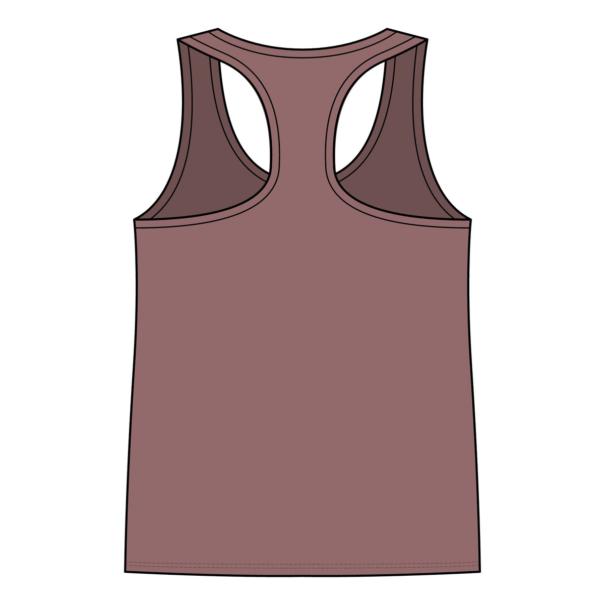 Island Love - Women's Jersey Racerback Tank