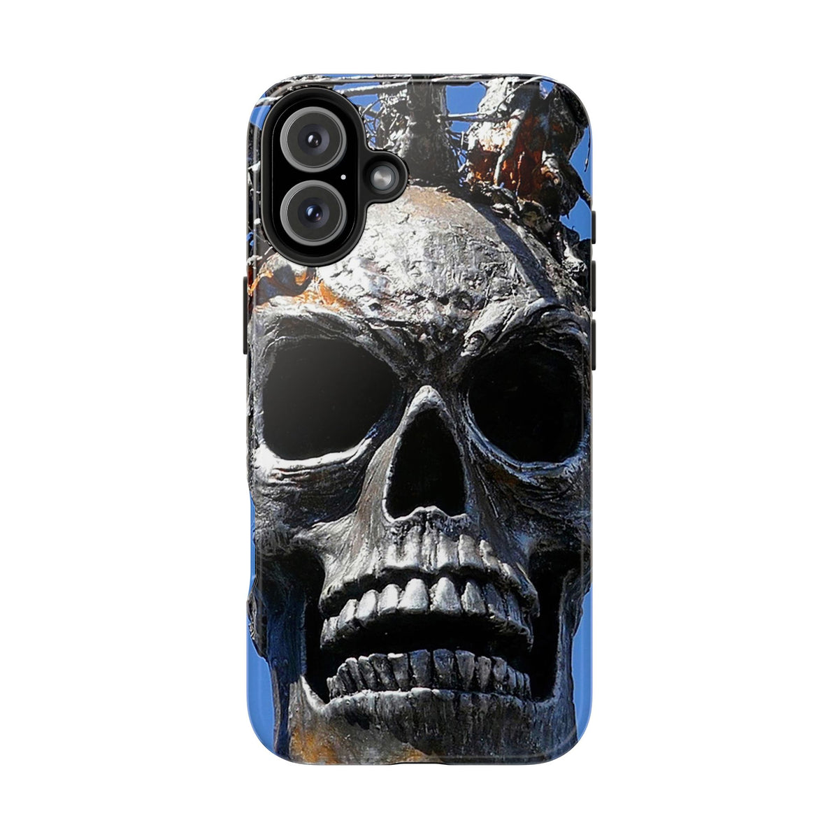 Skull Warrior Stare - Tough Phone Cases