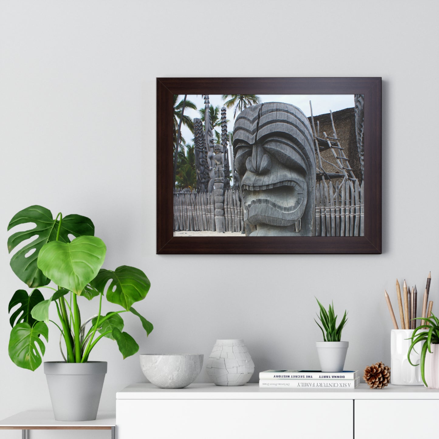 Fierce Guardian - Framed Horizontal Poster