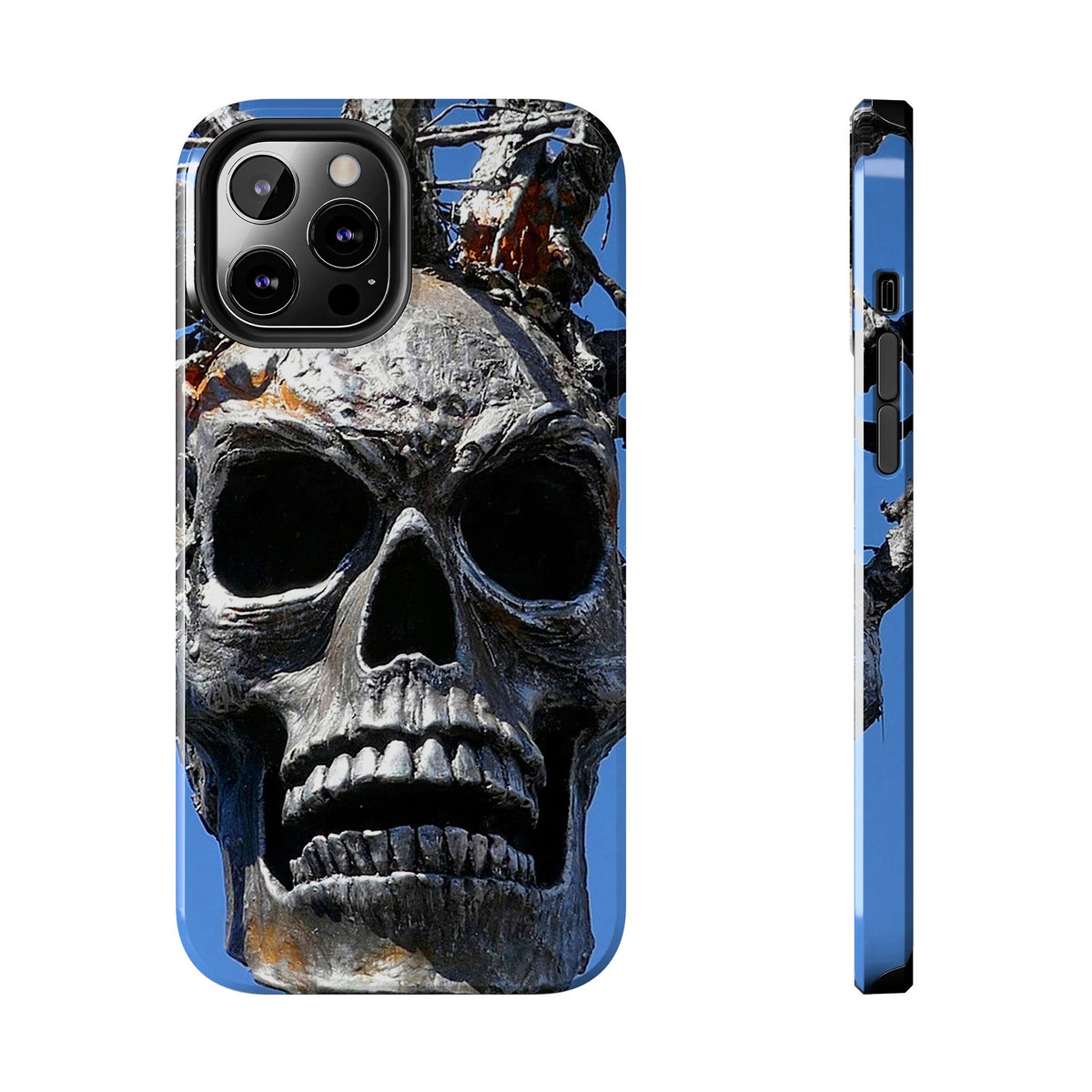 Skull Warrior Stare - Tough Phone Cases
