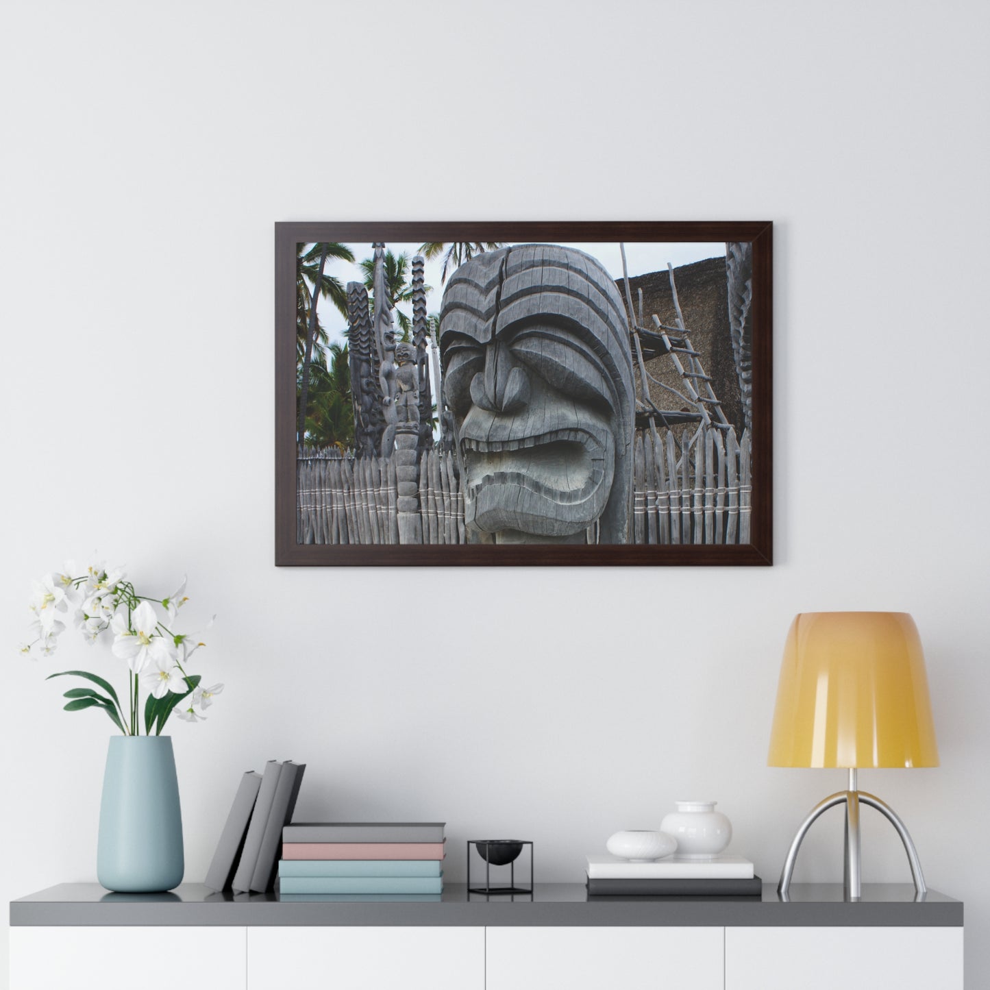 Fierce Guardian - Framed Horizontal Poster