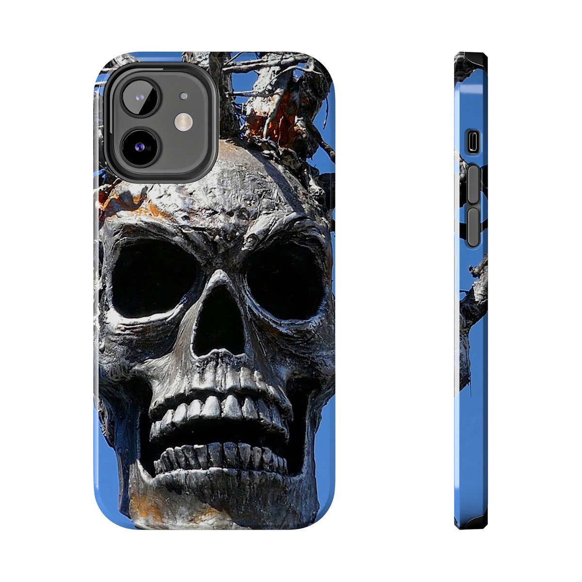 Skull Warrior Stare - Tough Phone Cases