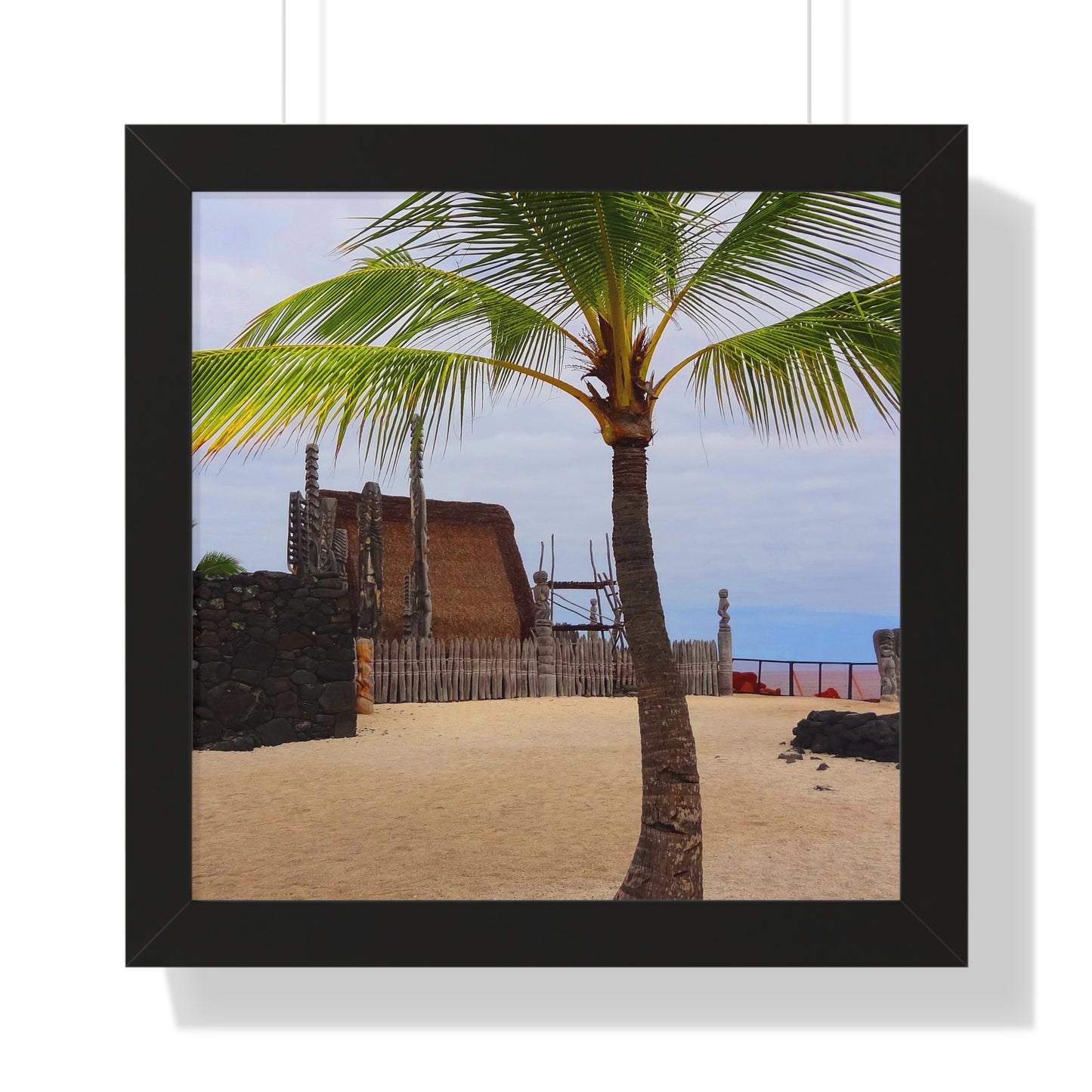 Florescence Hale O Keawe - Framed Vertical Poster