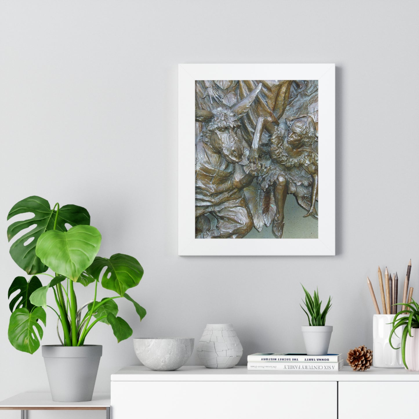 Flight Love - Framed Vertical Poster