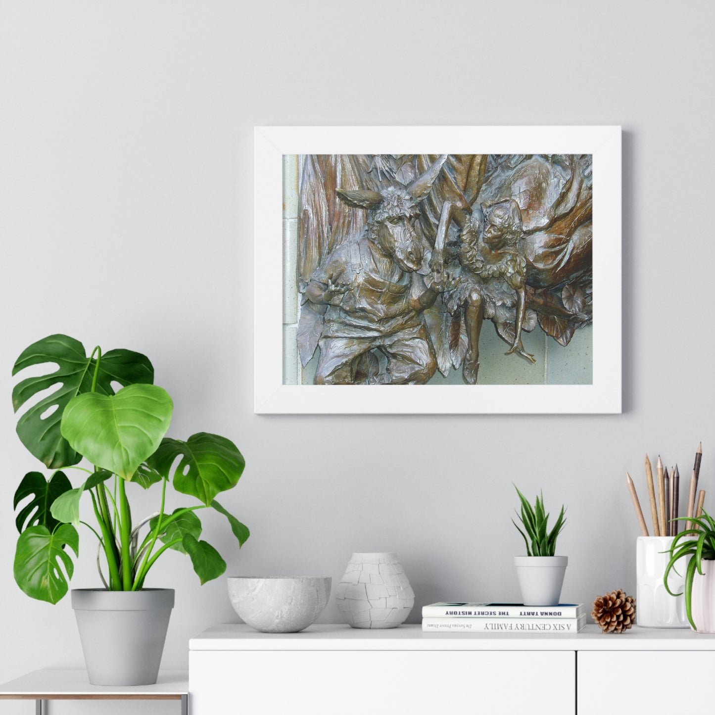 Flight Love - Framed Horizontal Poster