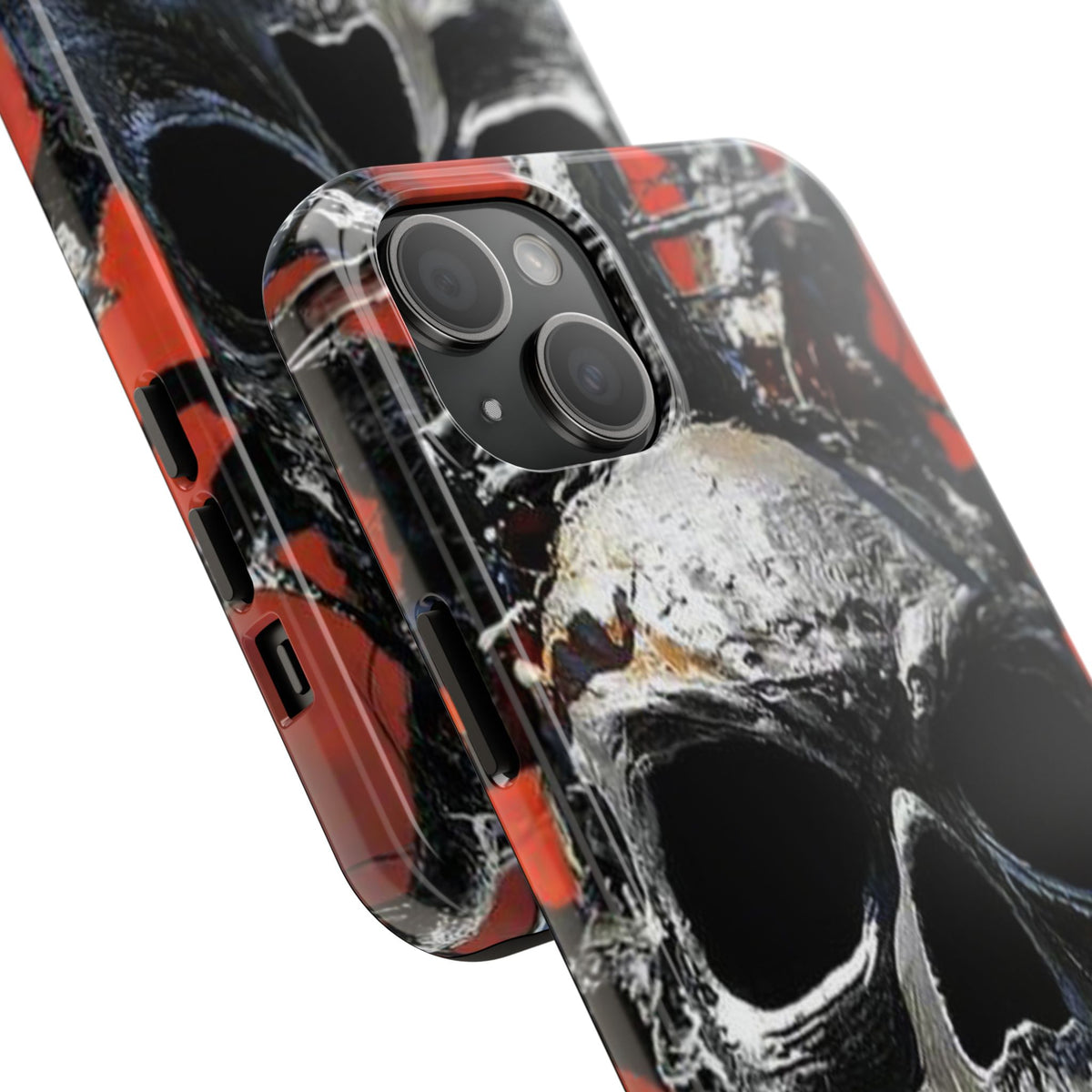 Skull Warrior Inferno Stare (v1) - Tough Phone Cases