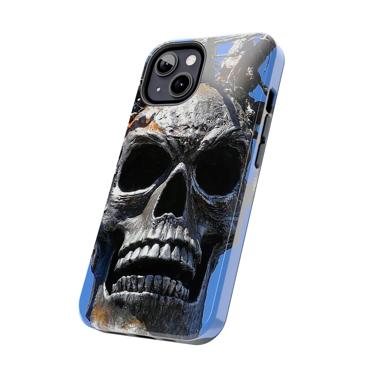 Skull Warrior Stare - Tough Phone Cases