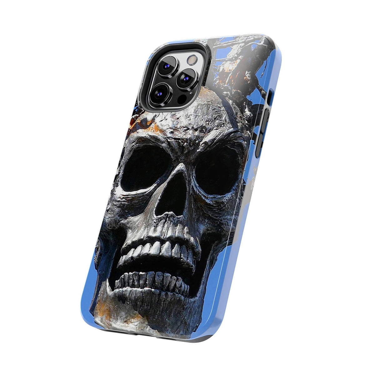 Skull Warrior Stare - Tough Phone Cases