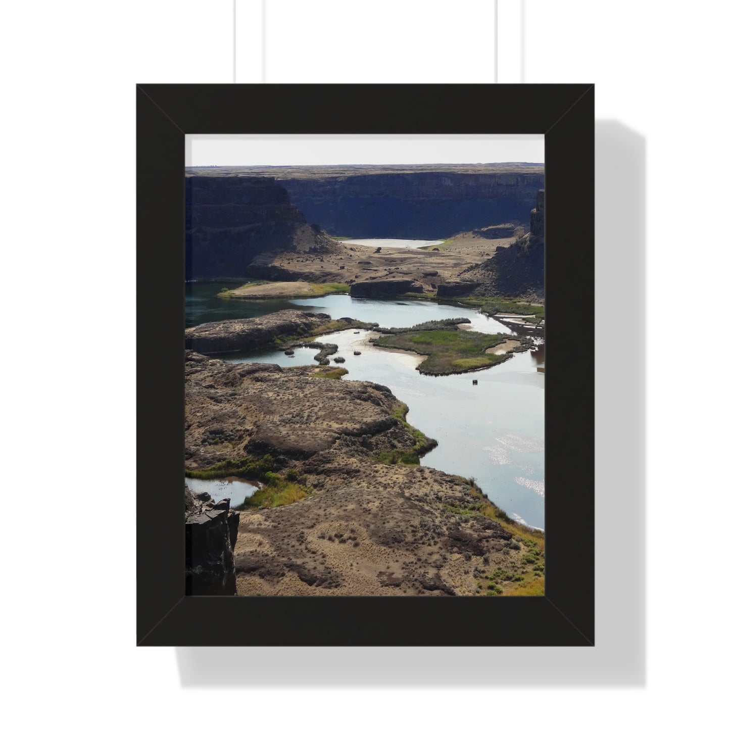 Reminisce of Ancient Thunder - Framed Vertical Poster