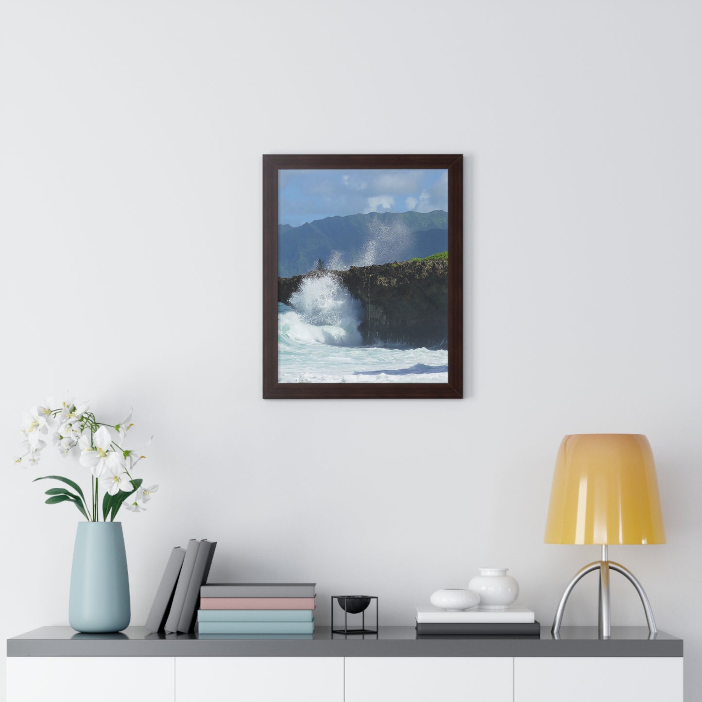 Rockin Surfer's Rope - Framed Vertical Poster