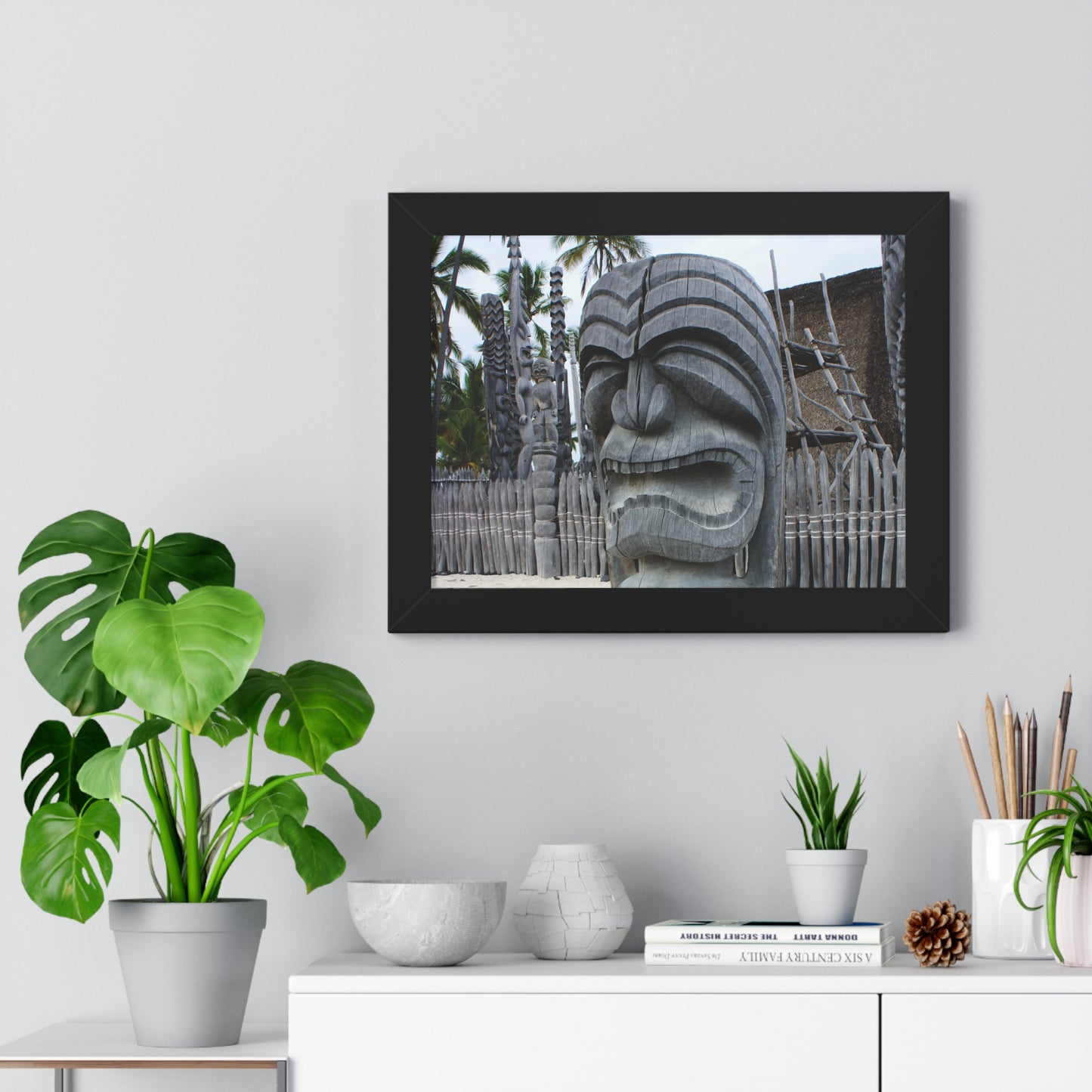 Fierce Guardian - Framed Horizontal Poster