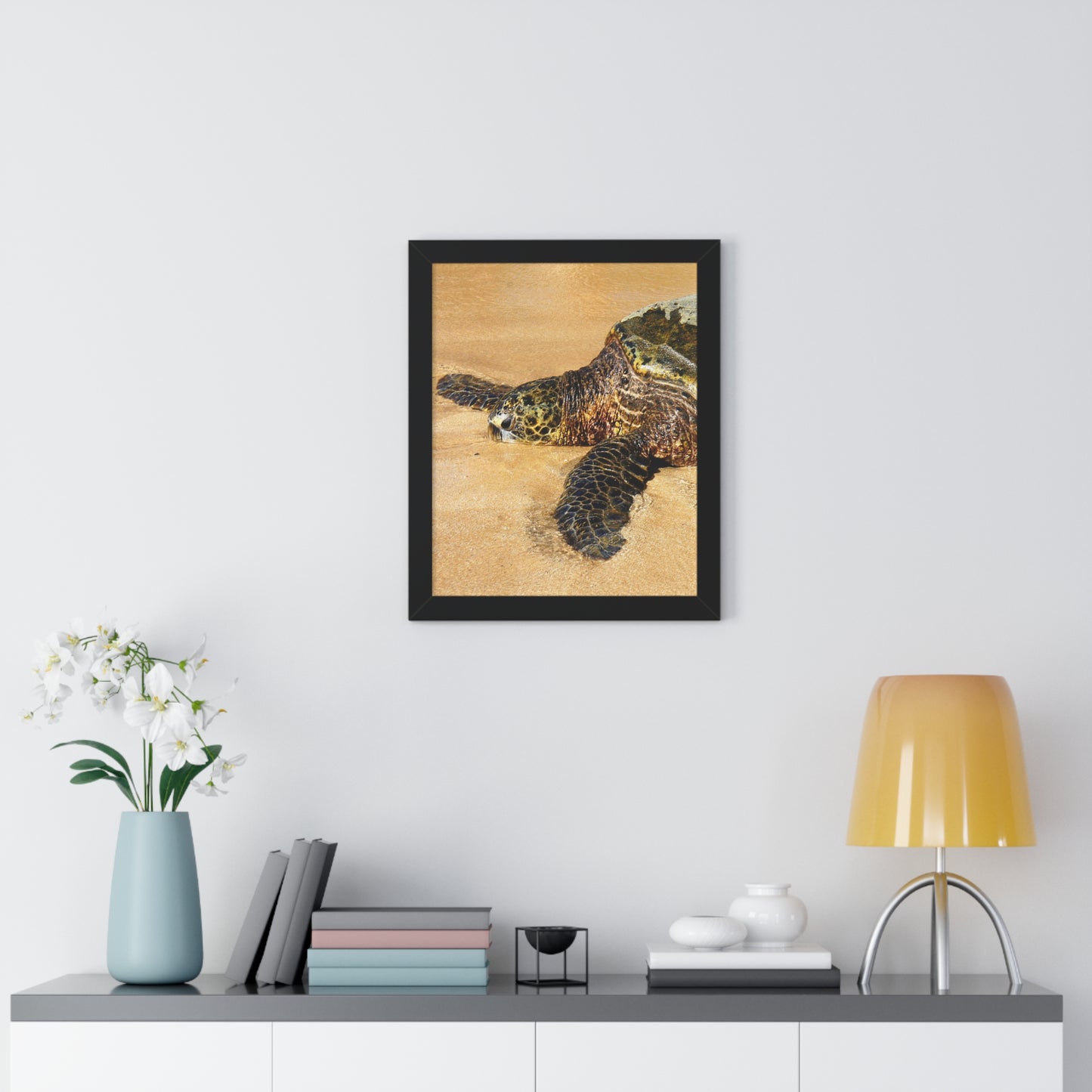 Glistening Journey - Framed Vertical Poster