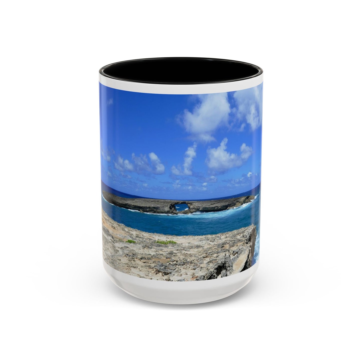 La'ie Point Sea Arch Hole - Accent Coffee Mug (11, 15oz)