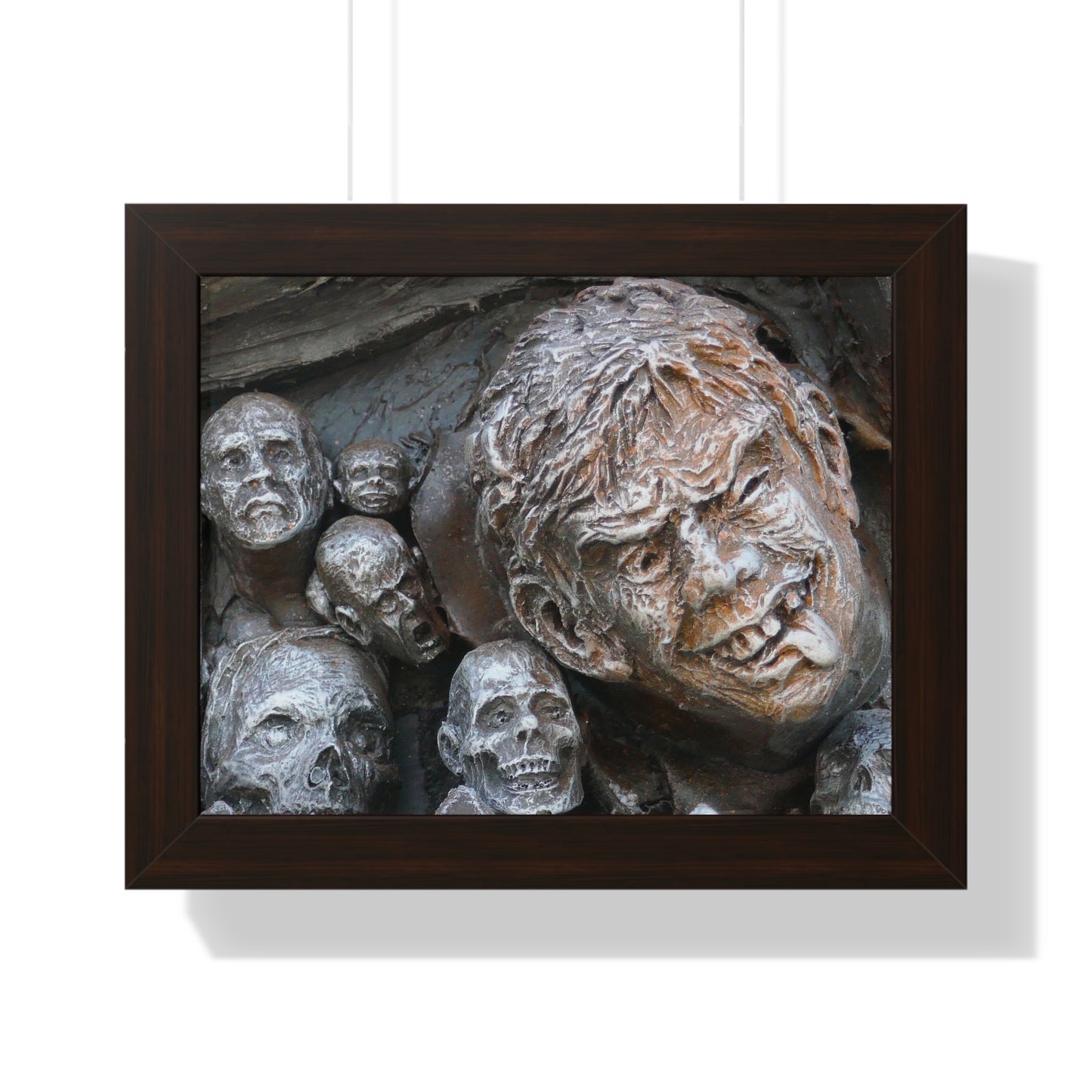 Waiting for the King - Framed Horizontal Poster