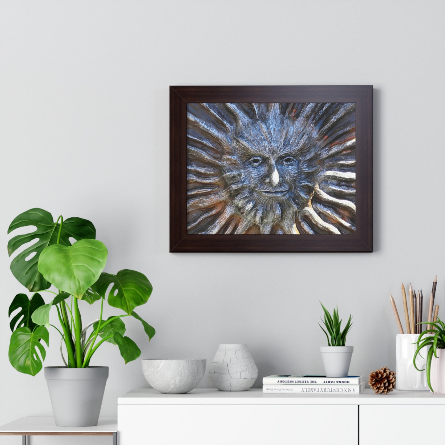 Sun God - Framed Horizontal Poster