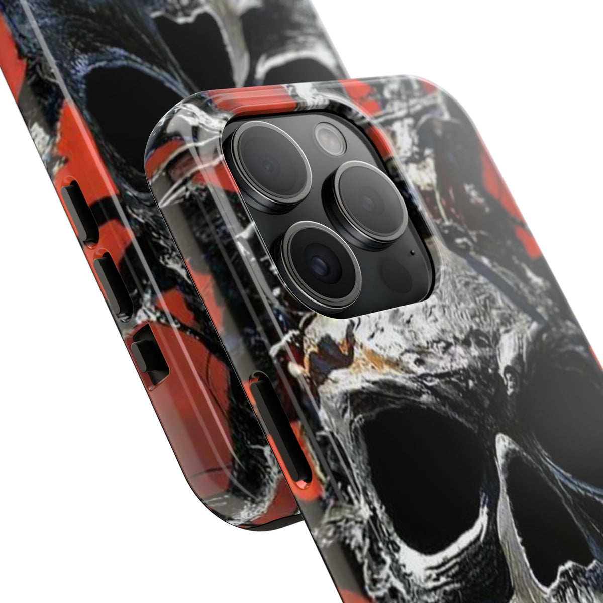 Skull Warrior Inferno Stare (v1) - Tough Phone Cases