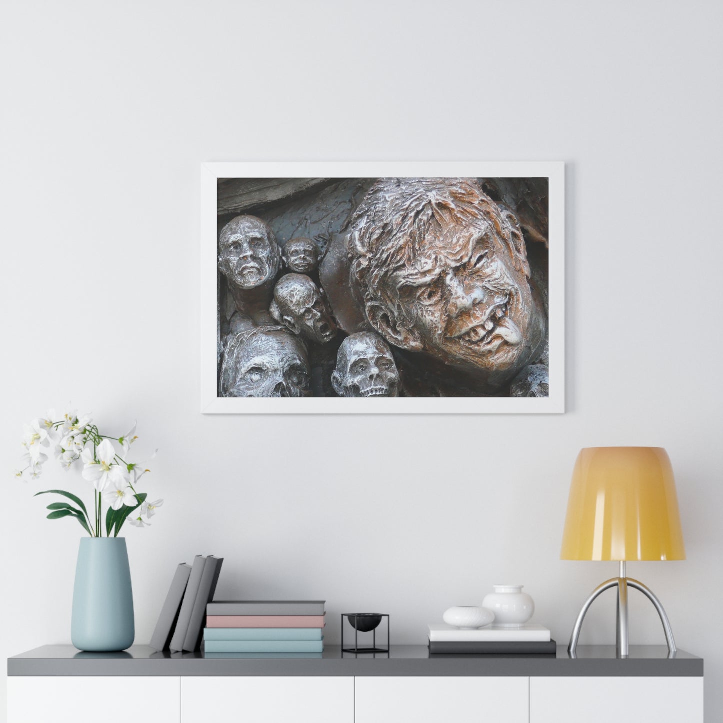 Waiting for the King - Framed Horizontal Poster