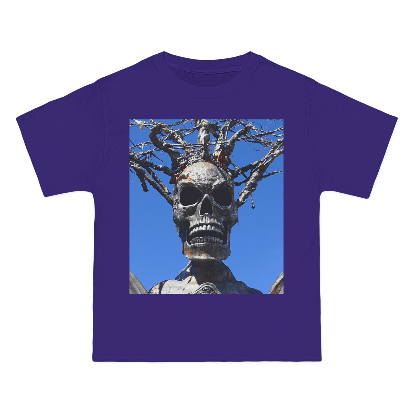 Skull Warrior Stare - Beefy-T  Short-Sleeve T-Shirt