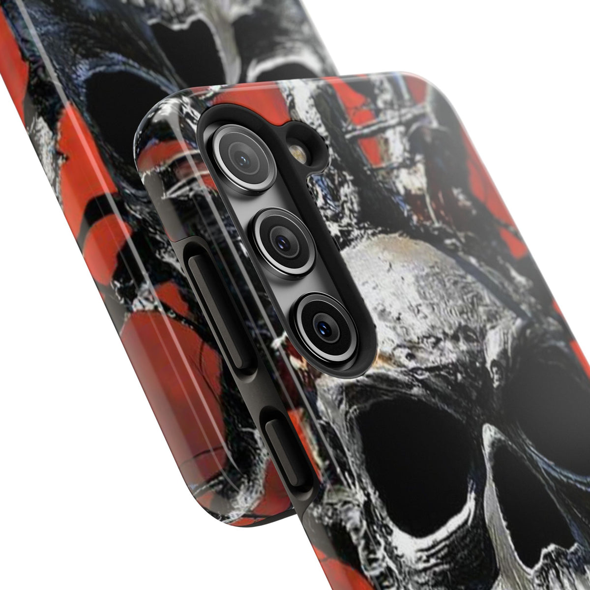 Skull Warrior Inferno Stare (v1) - Tough Phone Cases