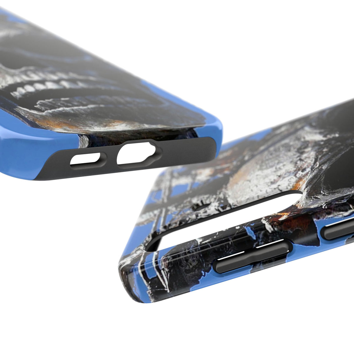Skull Warrior Stare - Tough Phone Cases