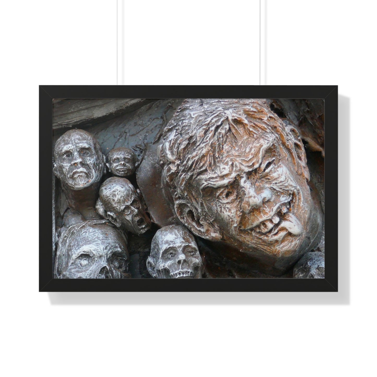 Waiting for the King - Framed Horizontal Poster