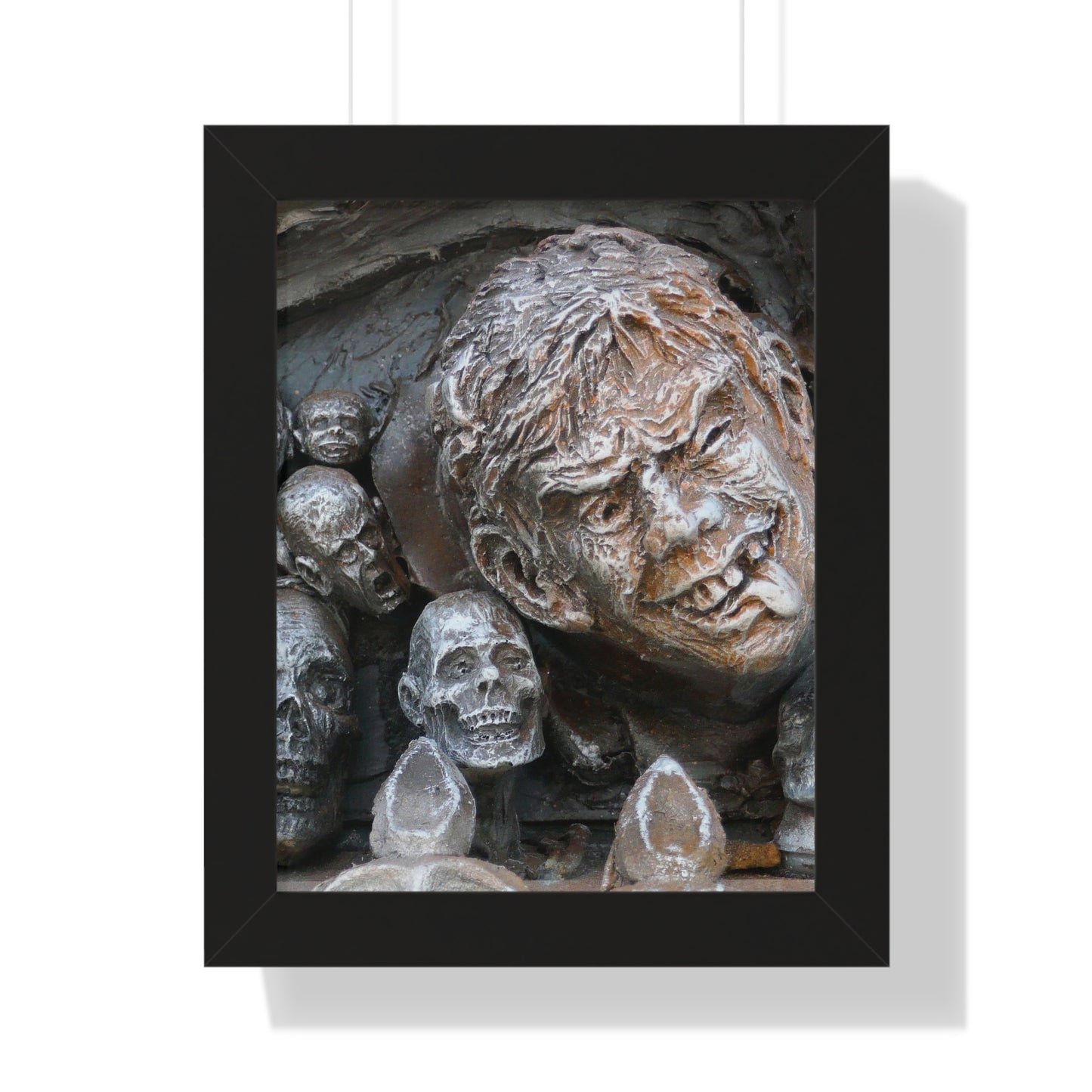 Waiting for the King - Framed Vertical Poster