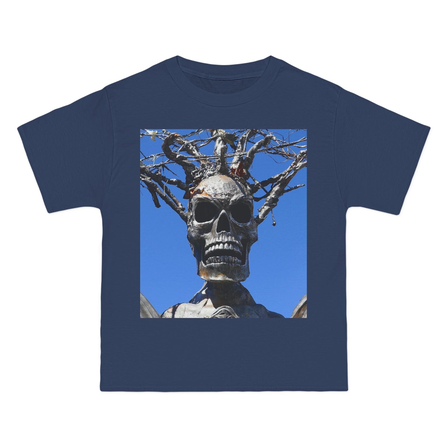 Skull Warrior Stare - Beefy-T  Short-Sleeve T-Shirt