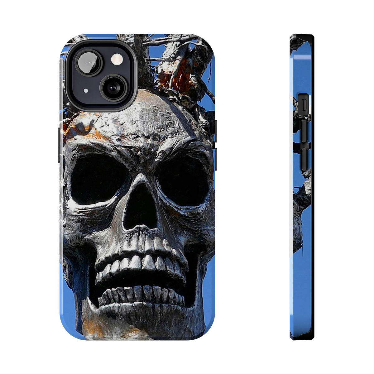 Skull Warrior Stare - Tough Phone Cases