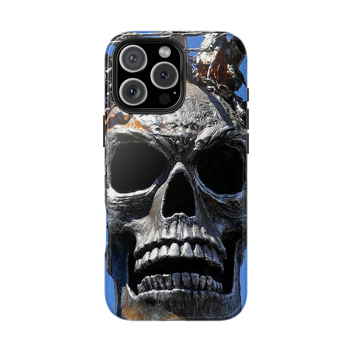 Skull Warrior Stare - Tough Phone Cases