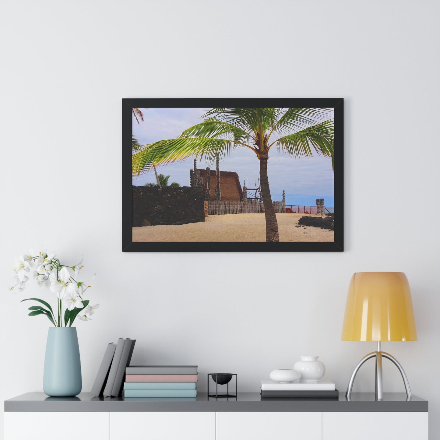 Florescence Hale O Keawe - Framed Horizontal Poster