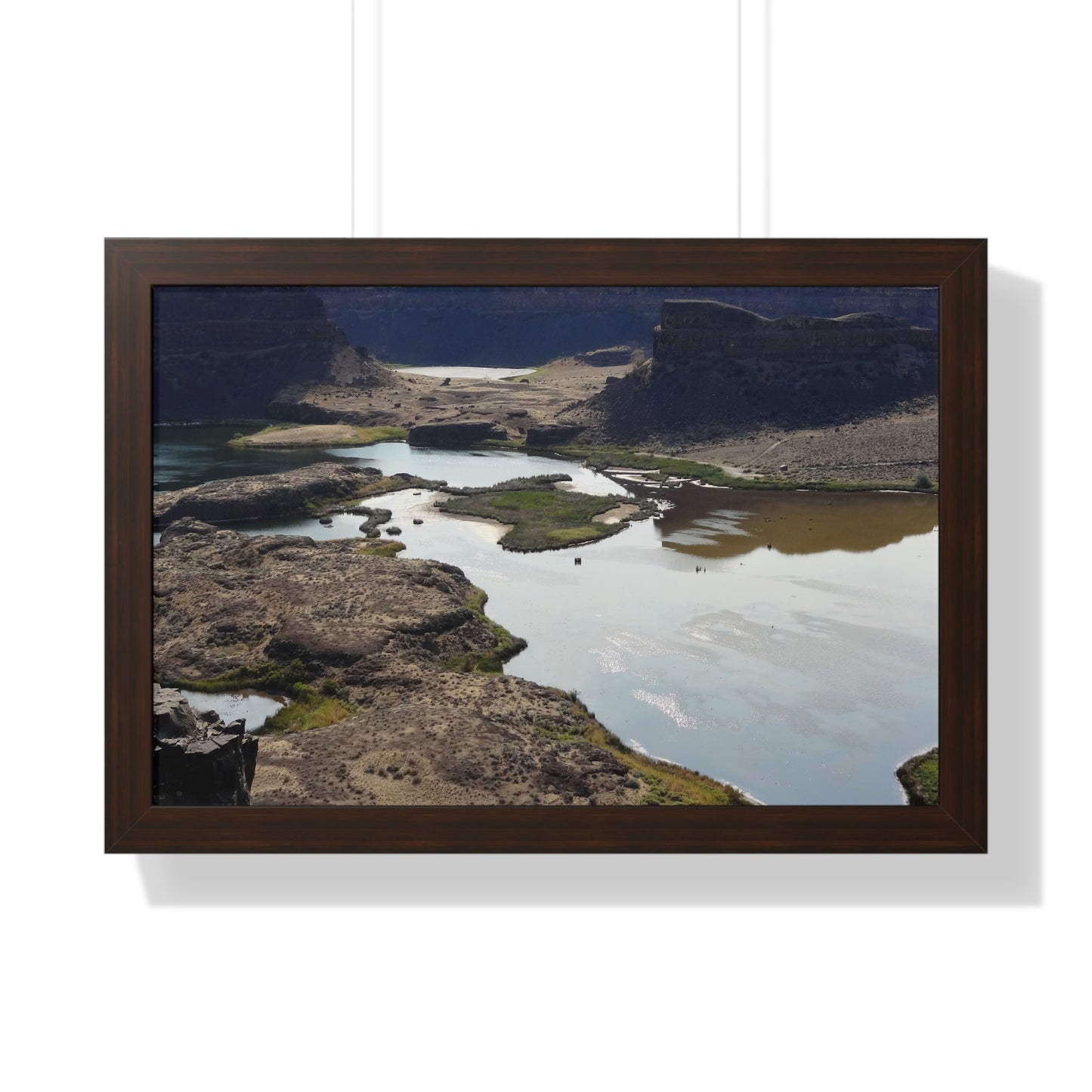 Reminisce of Ancient Thunder - Framed Horizontal Poster