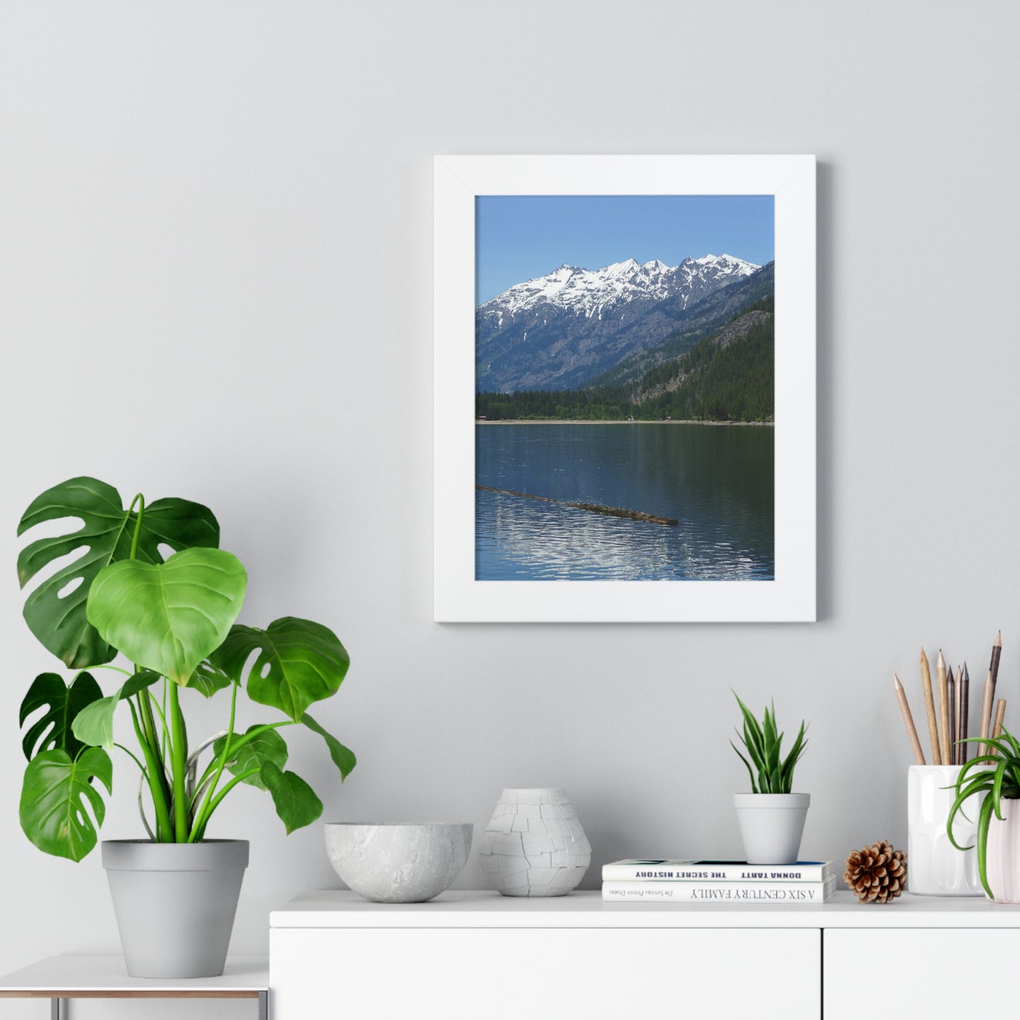 Pristine Stehekin - Framed Vertical Poster