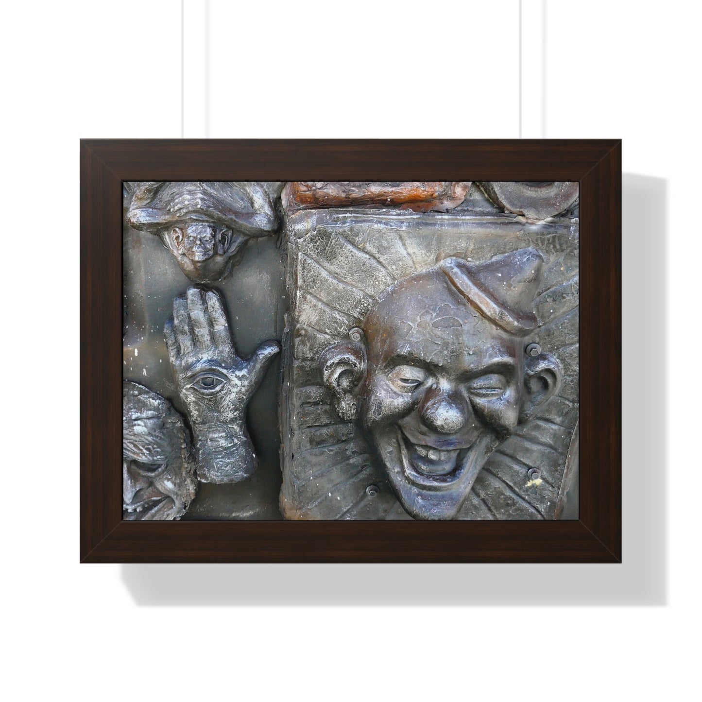 Cosmic Laughter - Framed Horizontal Poster